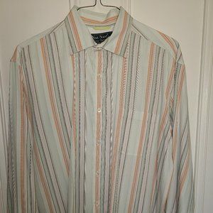 Nat Nast - L - Striped Shirt - Long Sleeve